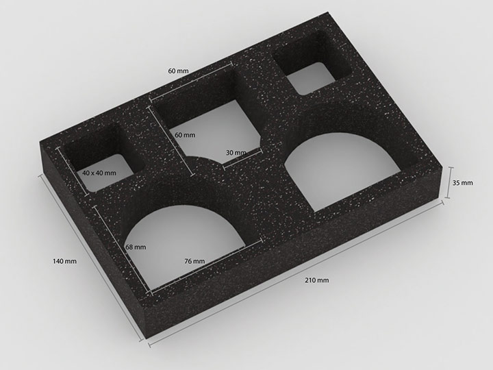 inlay dentalbox 2 mit bemaßung