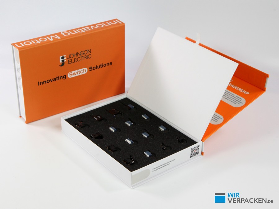 Hochwertige Musterverpackung für Elektronikteile