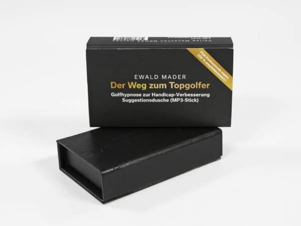 Donglebox mit bedruckter Banderole, Verpackung mit edler Tiefenprägung. Das schwarze Inlay aus weichem Schaumstoff wurde nach Wunsch passend zugeschnitten