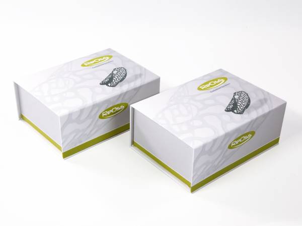 Bedruckbare Klappbox - Verpackung, Produktverpackung, Geschenkverpackung, vollflächig im Digitaldruck bedruckbar, Innenraum bedruckbar