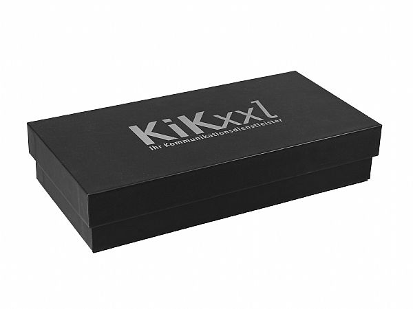 Stülpdeckelverpackung mit halbhohem Deckel als Geschenkbox für KiKxxl