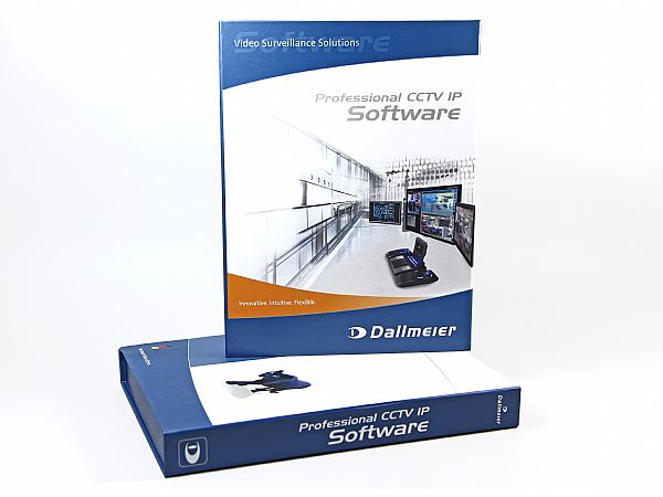 bedruckte Dallmeier Software box